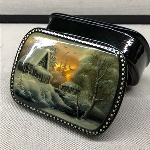 Fantastic Gift hand-painted small   jewelry box